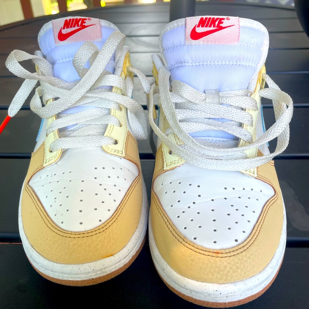 Nike Dunk High Sail White Gum Women’s 6.5 – Neutral Leather High Top Sneakers